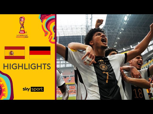 Spannung bis zur 90.+11! | Spanien - Deutschland | Viertelfinale | FIFA U17-Weltmeisterschaft