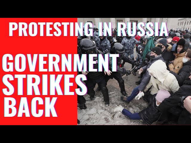 GOVERNMENT STRIKES BACK | Russians Protests Threatened