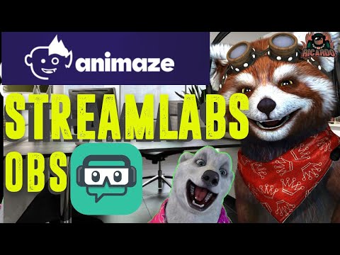 How to use Streamlabs OBS and Animaze by Facerig
