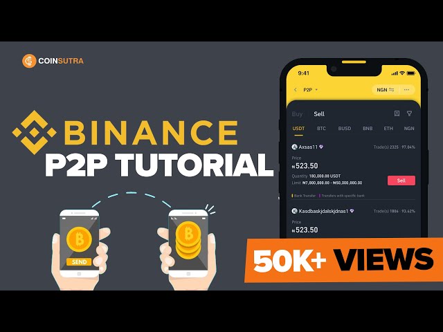 Binance P2P Tutorial ✅  - How to Sell Crypto Using P2P method 🌍