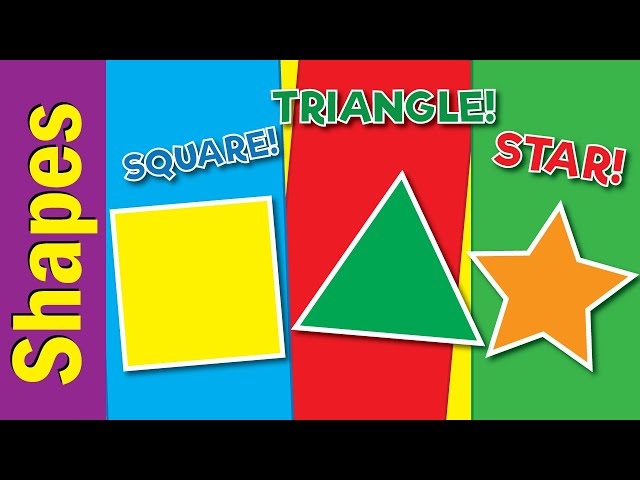 Learn Shapes Vocabulary for Kids | Shapes in English | Fun Kids English