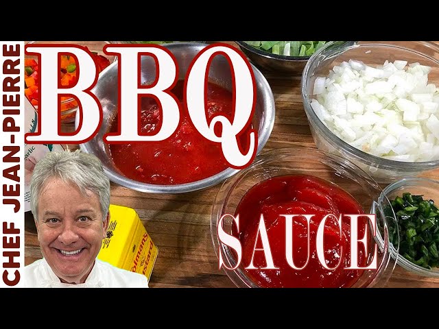 Homemade BBQ Sauce | Chef Jean-Pierre