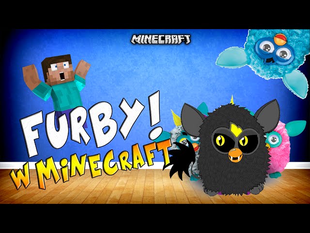 FURBY W MINECRAFT?! - Furby Mania Mod!