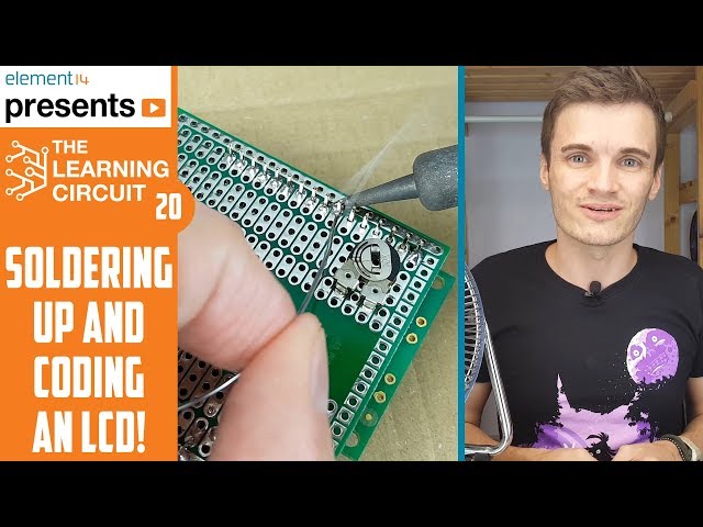 Add An LCD To Your Arduino Project Part 2 - The Learning Circuit