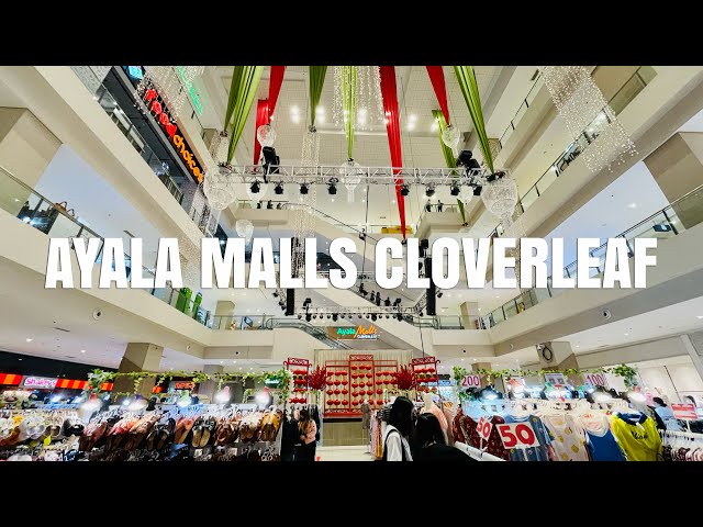 [4K] Ayala Malls CloverLeaf Walking Tour | QC Philippines