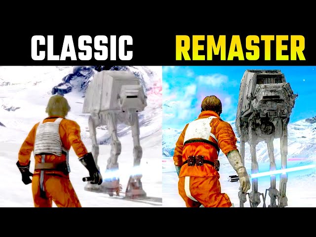 Comparing Battlefront 2 REMASTER to Battlefront 2 CLASSIC