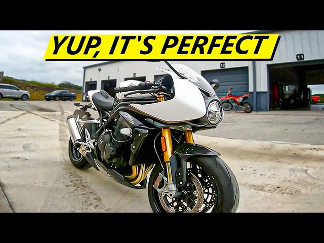 TRACK REVIEW of 2022 Triumph Speed Triple 1200 RR
