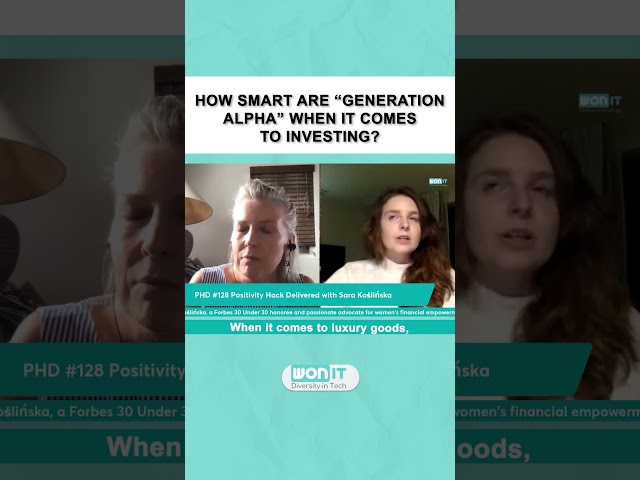 How smart are “Generation Alpha” when it comes to #investing ?