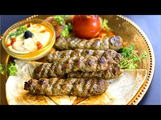 Amazing LEBANESE KEBAB Recipe | How to make KOFTA KEBABS | Soft and juicy