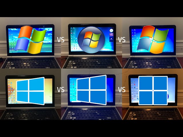 Windows XP vs Vista vs 7 vs 8.1 vs 10 vs 11 - Speed Test