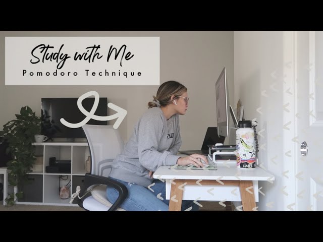 Study with Me | Pomodoro Technique