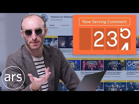Patrick (H) Willems Reacts To His Top 1000 Comments On YouTube | Ars Technica
