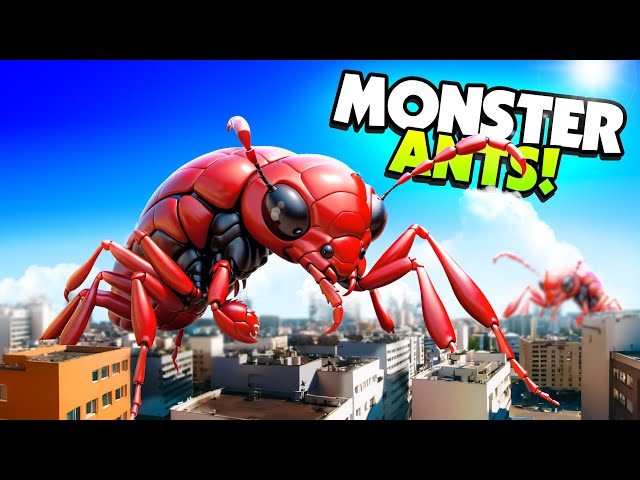 Giant ANTS Have Invaded the CITY in VR! - Out of Scale VR