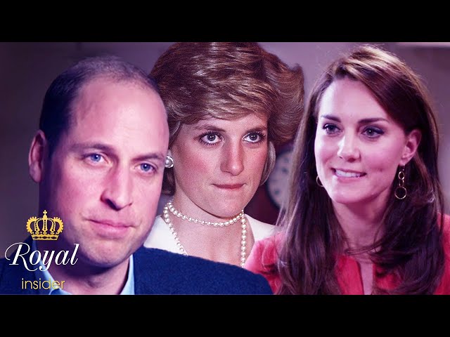 William Revealed how Catherine Helped him Cope with Pain of Diana's Death @TheRoyalInsider