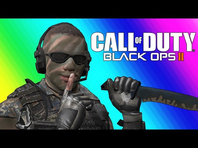 Black Ops 2 Private Match Funny Moments - Terroriser Making Wildcat Rage :D