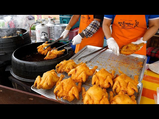Cauldron Old Fried Chicken - Korean Traditional Market