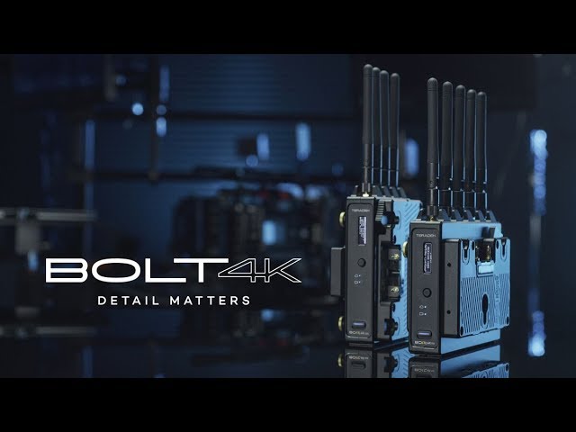 Introducing Bolt 4K: Zero Delay Wireless Video in 4K HDR