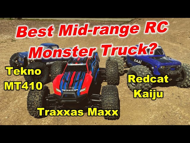 Best RC Monster Truck 4S RC car review! Traxxas Maxx, Redcat Kaiju, Tekno MT410, Arrma Kraton 4S