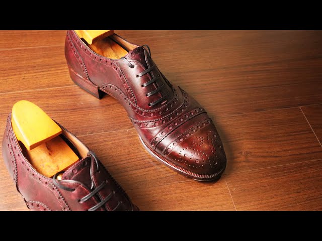 Terry Kim - Making HANDMADE Full Brogue Oxford Shoes