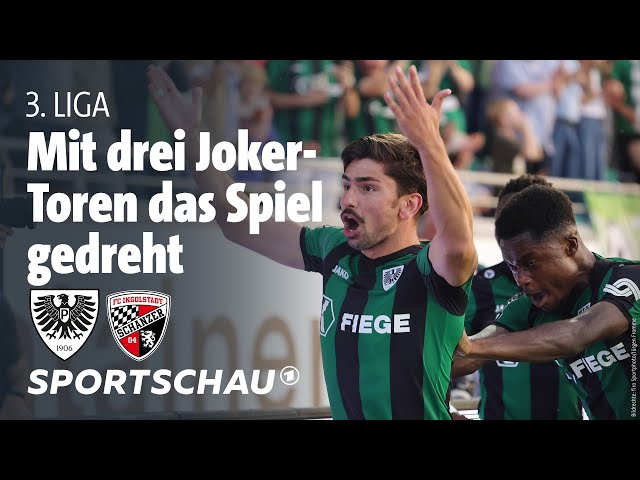 SC Preußen Münster - FC Ingolstadt 04 Highlights 3. Liga l Sportschau