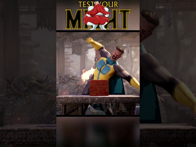 Omni-Man Test Your Might Punch Mortal Kombat 1