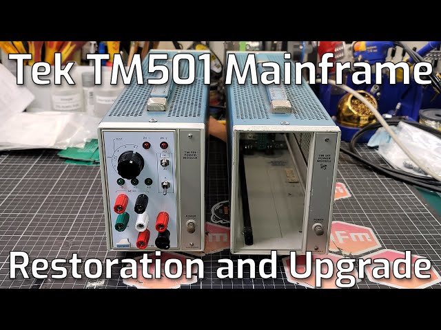 Tektronix TM501 Mainframe Restoration