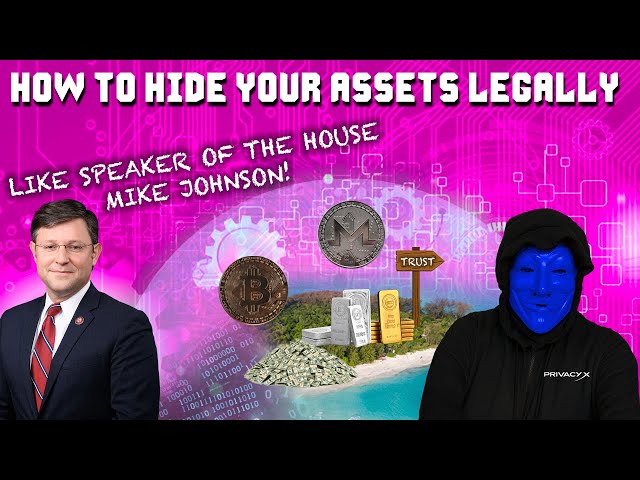 How To LEGALLY Hide ALL Crypto Assets From The Government Like MIKE JOHNSON