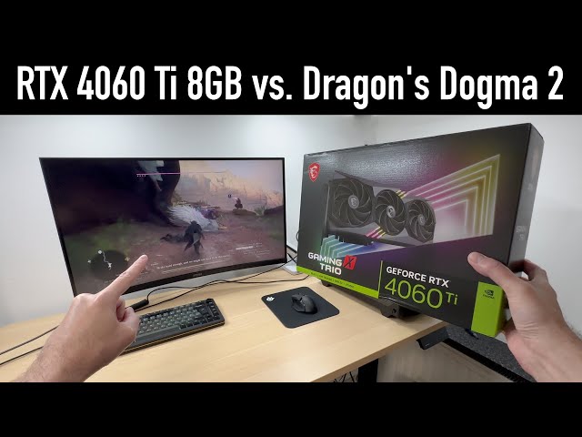 RTX 4060 Ti 8GB vs Dragon's Dogma 2 [1080p, 1440p, 4K benchmark and performance analysis]