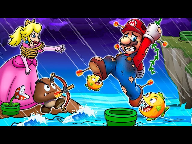 Peach Caught. What does Mario do to rescue Peach? | Funny Animation | The Super Mario Bros. Movie