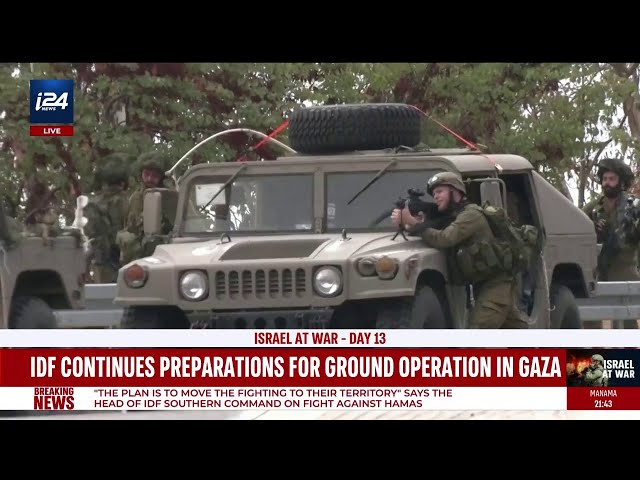 When will Israel's ground invasion of Gaza begin?