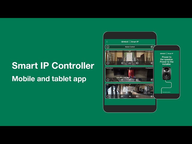 Genelec Smart IP Controller | New mobile and tablet app for Android and iOS