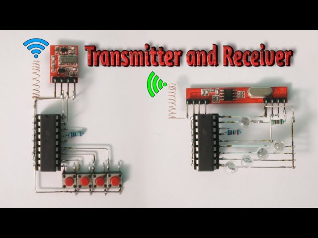 434Mhz Wireless Transmitter and Receiver