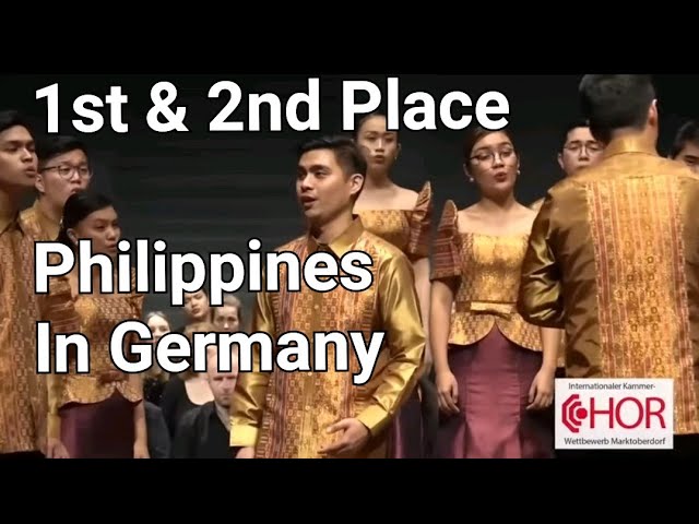 U.P. Los Baños and Imusicapella Cavite (Philippines 1st and 2nd Prize in Germany)