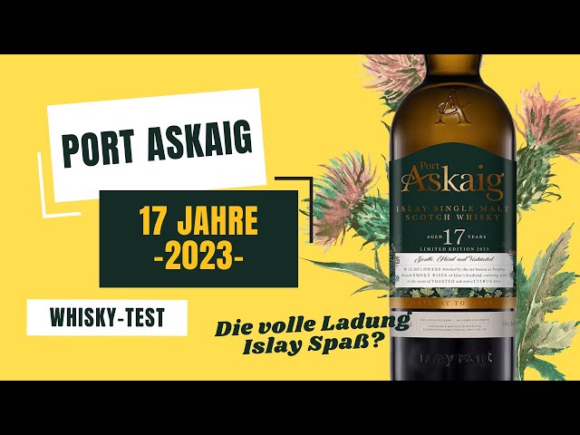 Port Askaig 17 Jahre (2023) - Überzeugt der Islay Whisky für 130 Euro? - Whisky Test Whisky-Helden