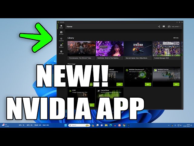 How To Install NEW NVIDIA App in Windows 11 [New Features]