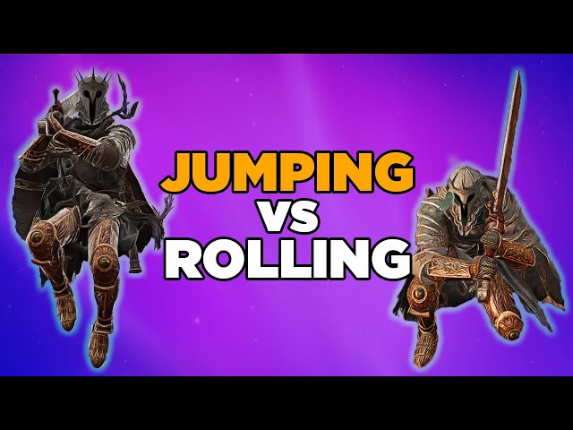 Is Jumping always better than Rolling in ELDEN RING - DEEP DIVE