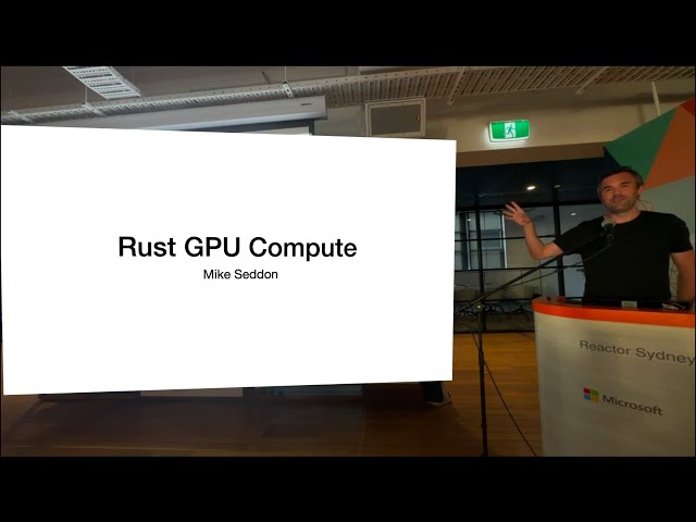 Mike Seddon - Rust GPU Compute