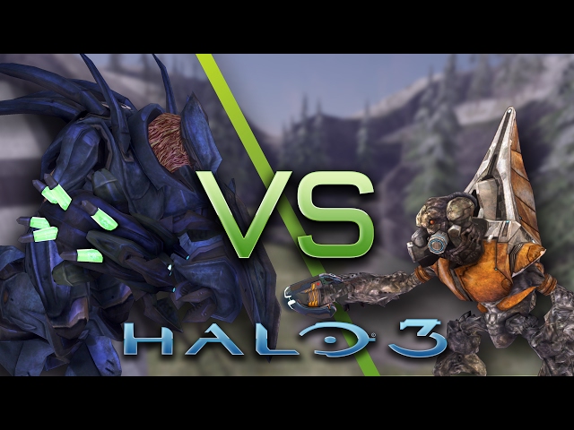 Halo 3 AI Battle - Hunters vs Grunt Waves