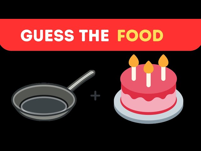| Guess the Food by emojis | Quiz challenge 🧠| #guessthefoodbyemoji