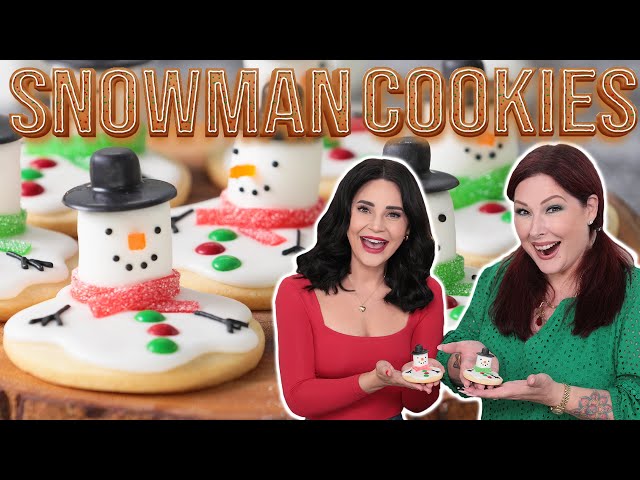 Melted Snowman Cookies w/ Carnie Wilson! - Day 8 - 12 Days of Cookies