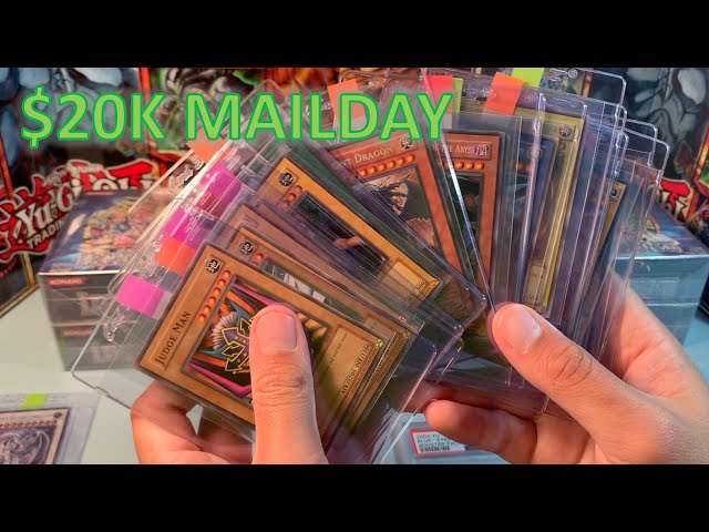 Epic Sealed Yugioh 1st Edition Product Mail Day, PSA Submission, and PSA 10 Blue Eyes?!?!