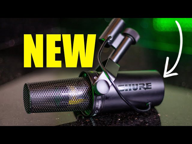 The NEW Shure SM7dB | ALL YOU NEED TO KNOW!
