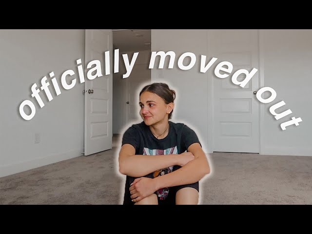 officially moving out / last day in the house *very emotional lol* | VLOG
