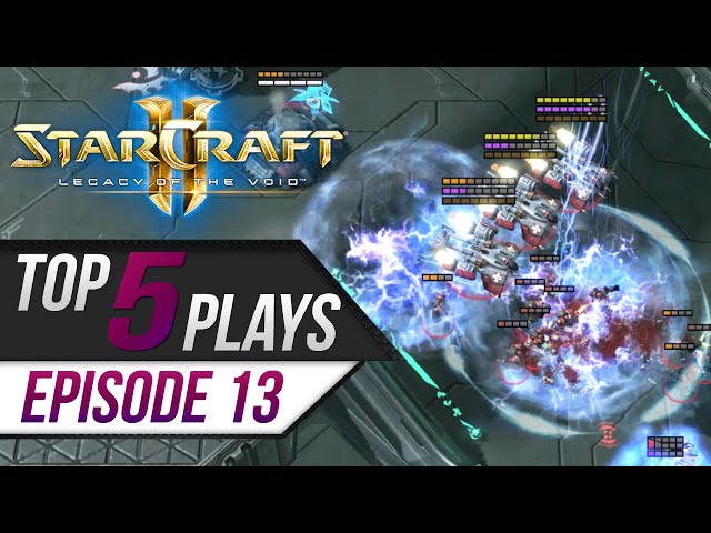 StarCraft 2: TOP 5 Plays - Episode 13