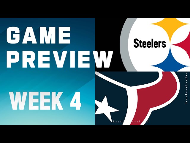 Pittsburgh Steelers vs. Houston Texans | 2023 Week 4 Game Preview