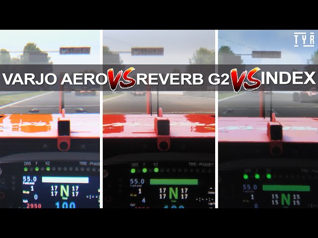 THROUGH THE LENSES - VARJO AERO vs INDEX vs REVERB G2