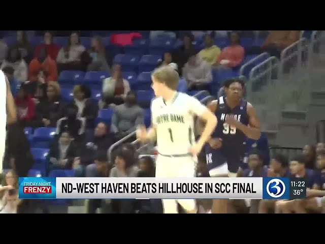 ND-West Haven beats Hillhouse in SCC Final