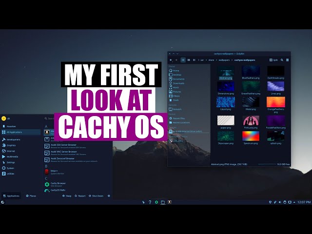 Installation And First Look Of CachyOS