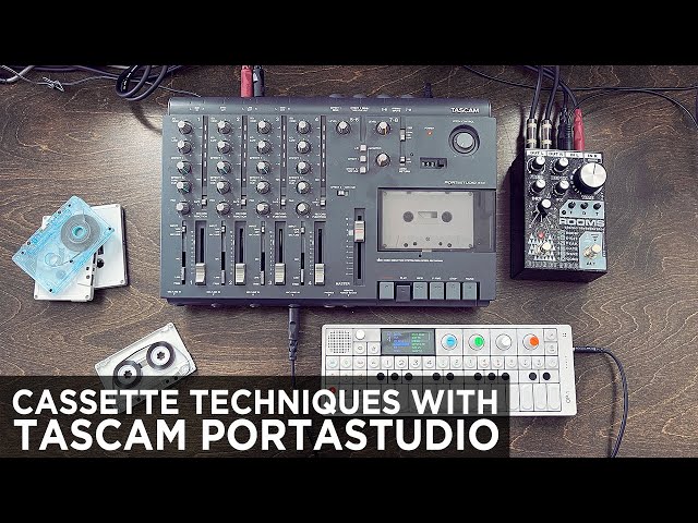 Cassette Techniques with Tascam Portastudio 414 // How to create Cassette Loops