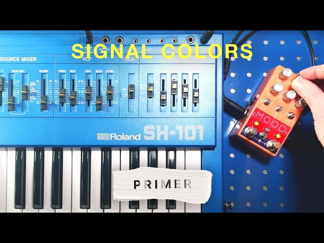 Chase Bliss Audio MOOD First Look w/ Synths (Roland SH-101)